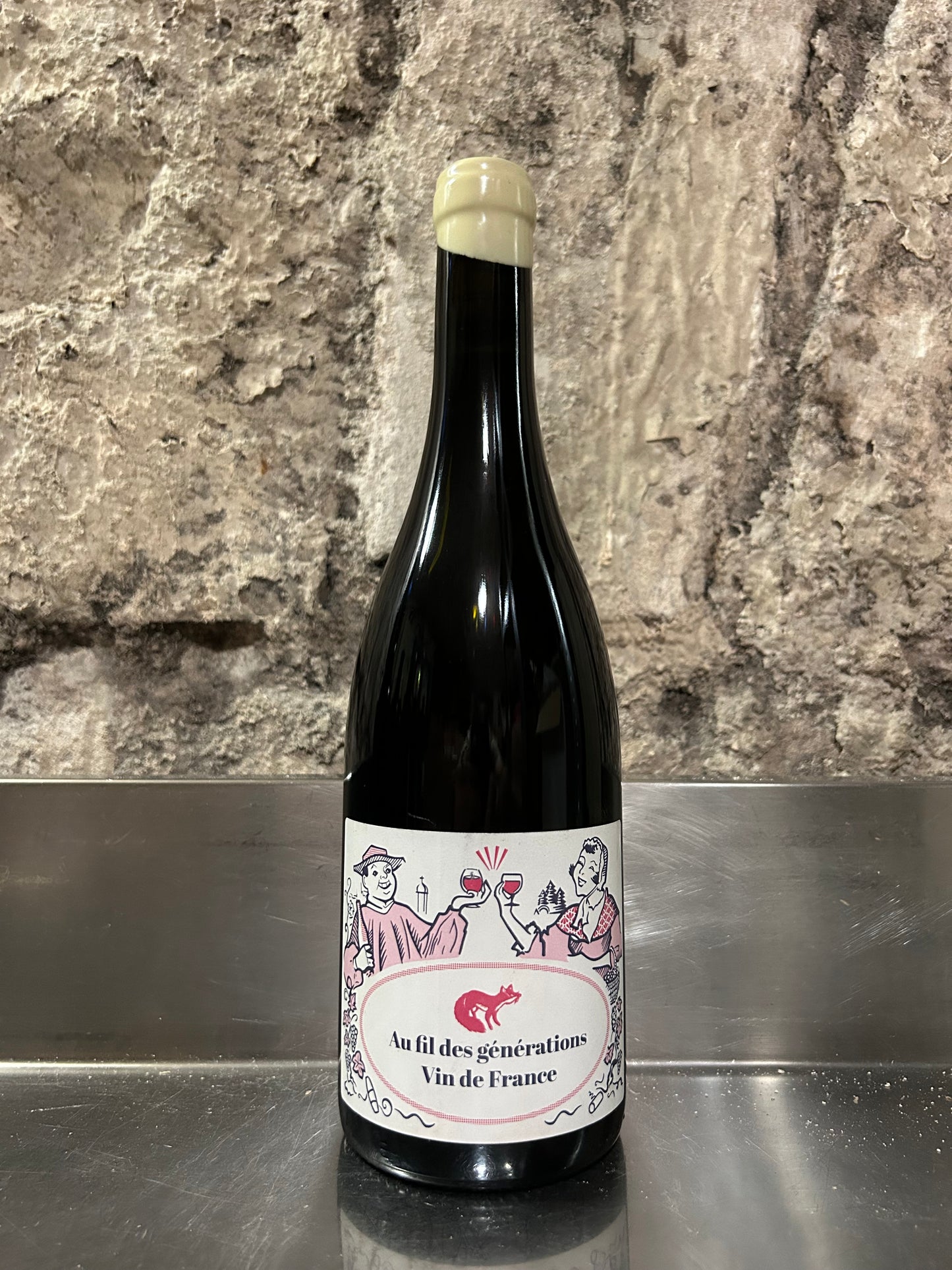 Over the generations, 2017, Red