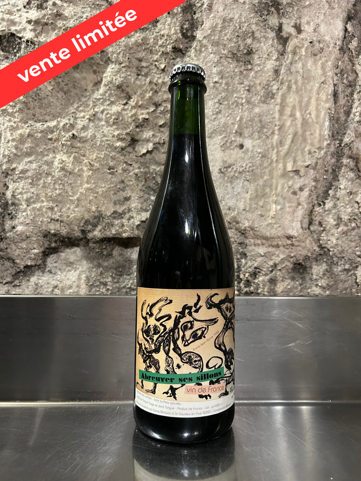 Abreuver ses sillons, 2020, rouge