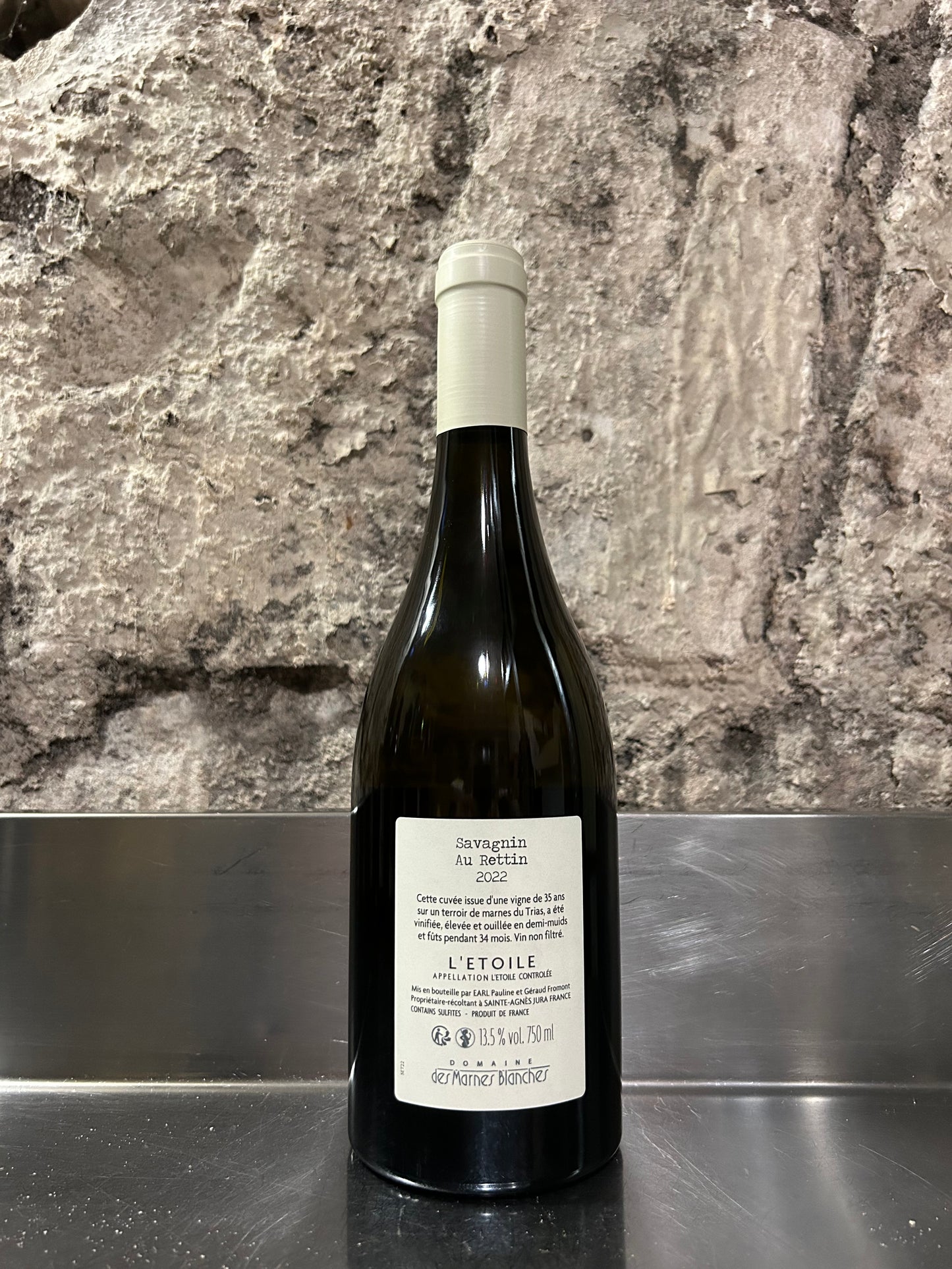 Au rettin Savagnin, 2022, blanc