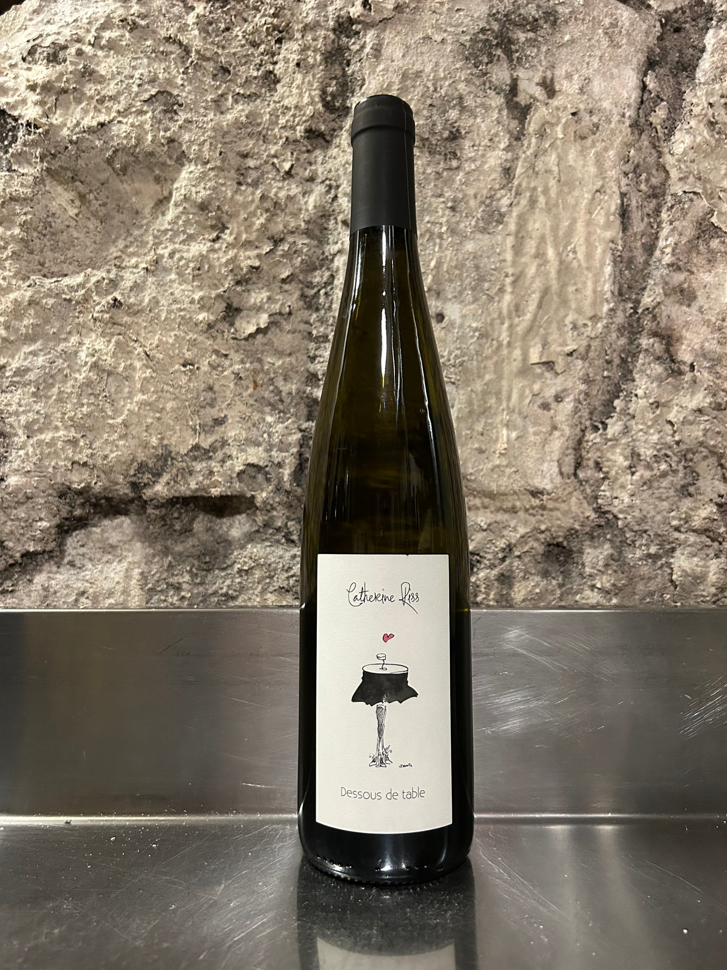 Dessous de table, 2023, blanc