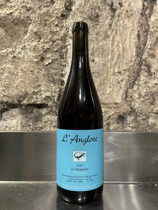 Le ruisseau, 2023, Rouge