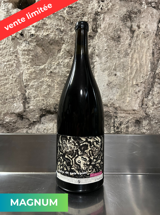 Ivre de noir épais, 2018, Rouge