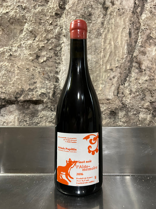 L'aide mémoire, 2016, Rouge