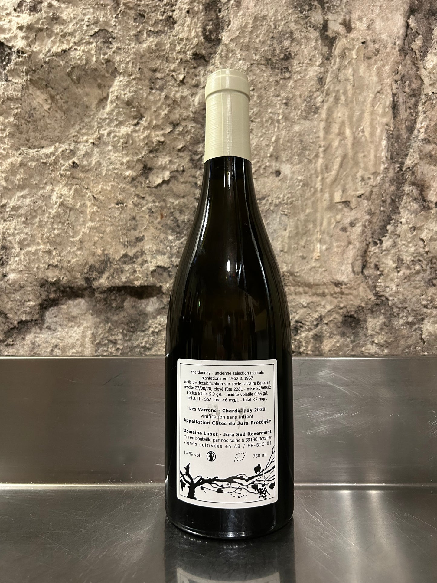 Les varrons, 2020, Blanc