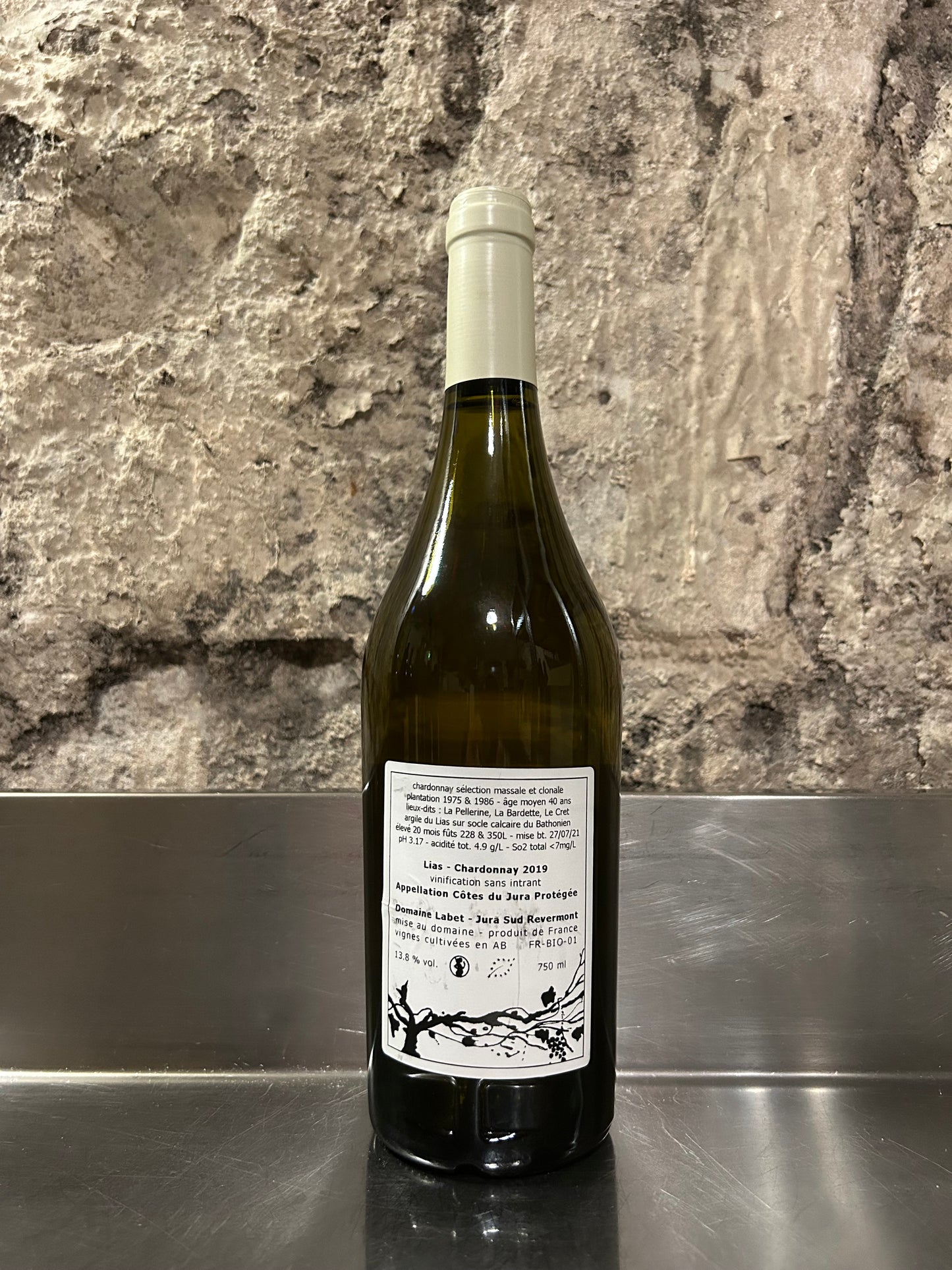 Lias, chardonnay, 2019, Blanc
