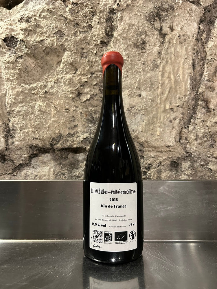 L'aide mémoire, 2018, Rouge